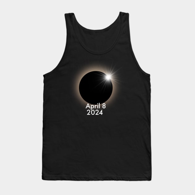 April 8 2024 eclipse design Tank Top by Apparels2022